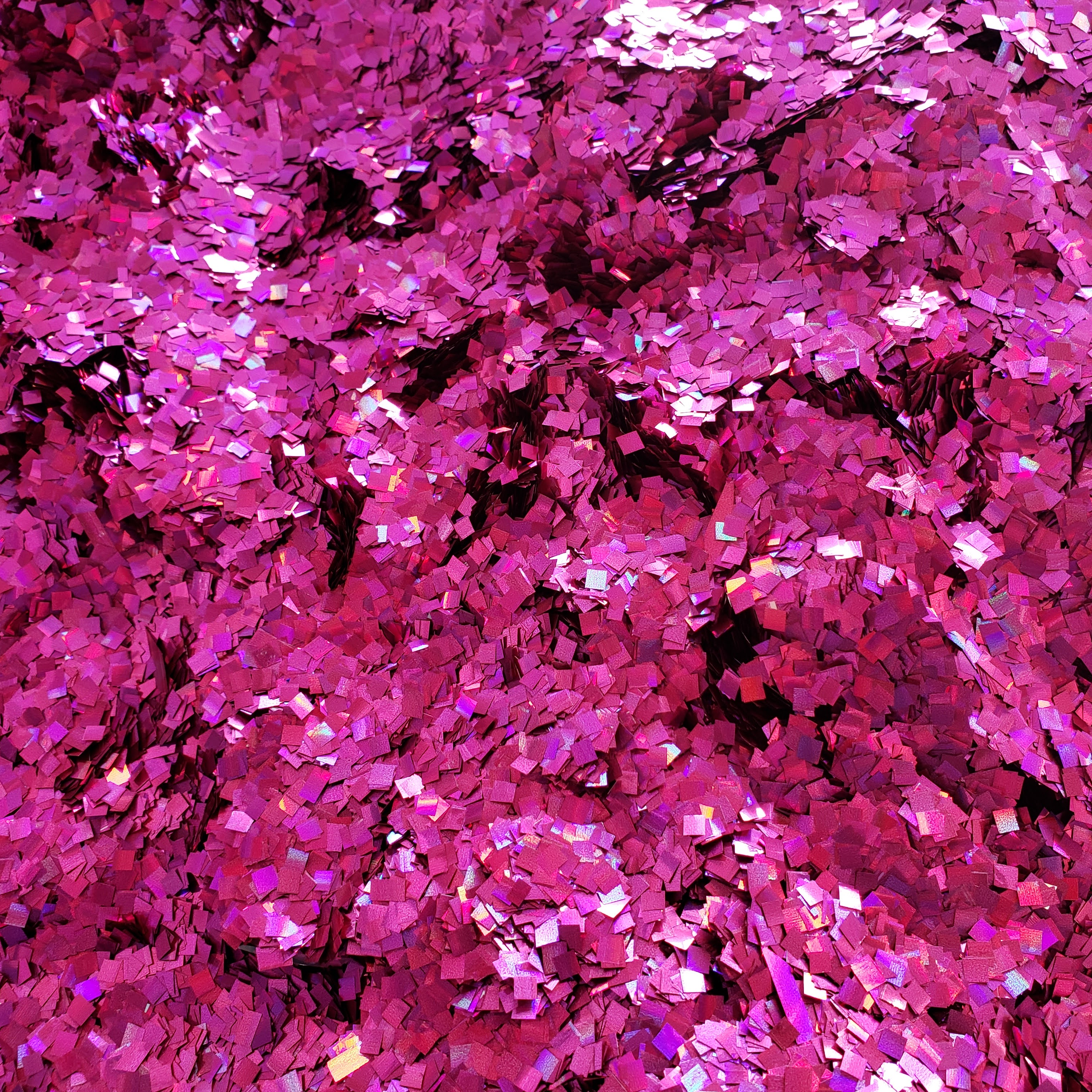 Confete Mini Holografico Pink