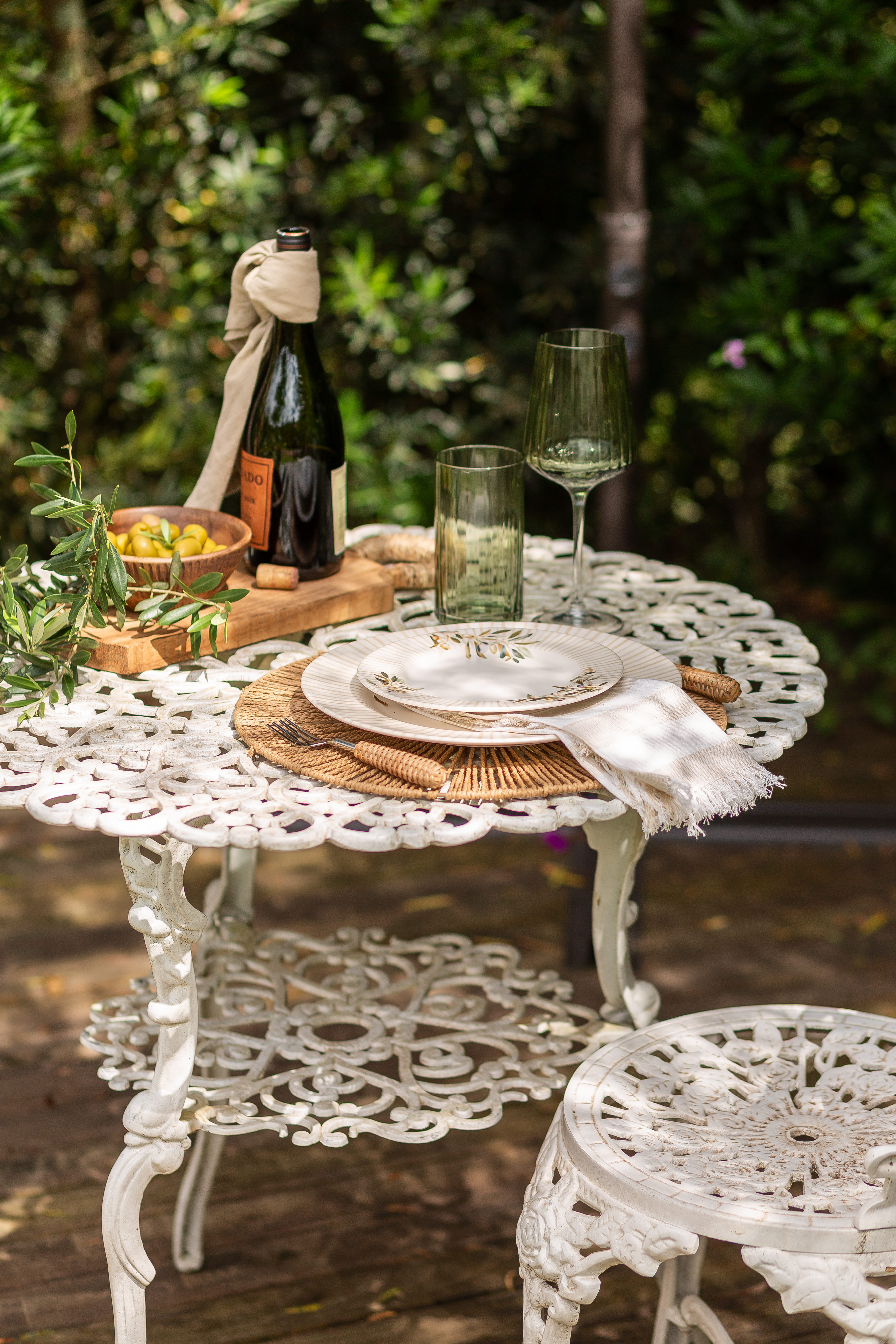 Galeria de imagens Prato Raso Aquarelle Oliveira