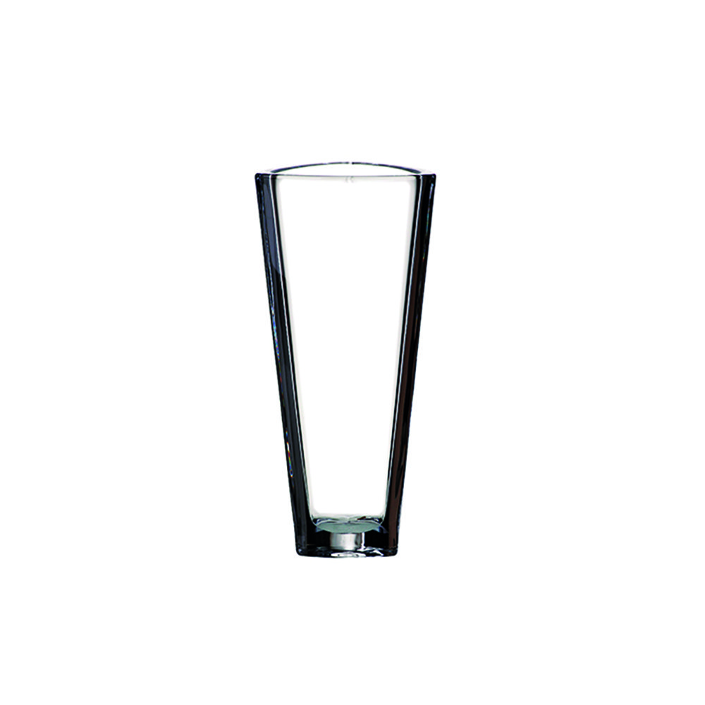 Vaso Decorativo de Cristal Triangle 30,4cm - Bohemia