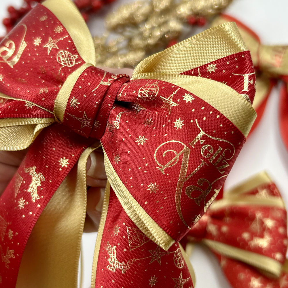 Galeria de imagens Fita Natal Estampada