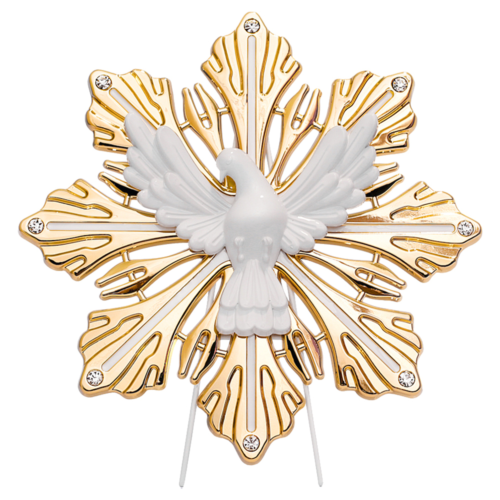 Galeria de imagens Adorno Esplendor Divino Espirito Santo 30cm