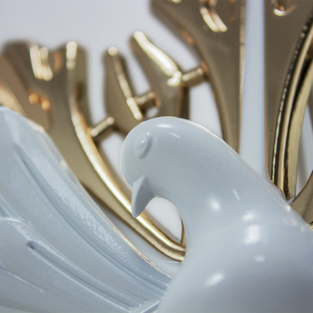 Galeria de imagens Adorno Esplendor Divino Espirito Santo 30cm