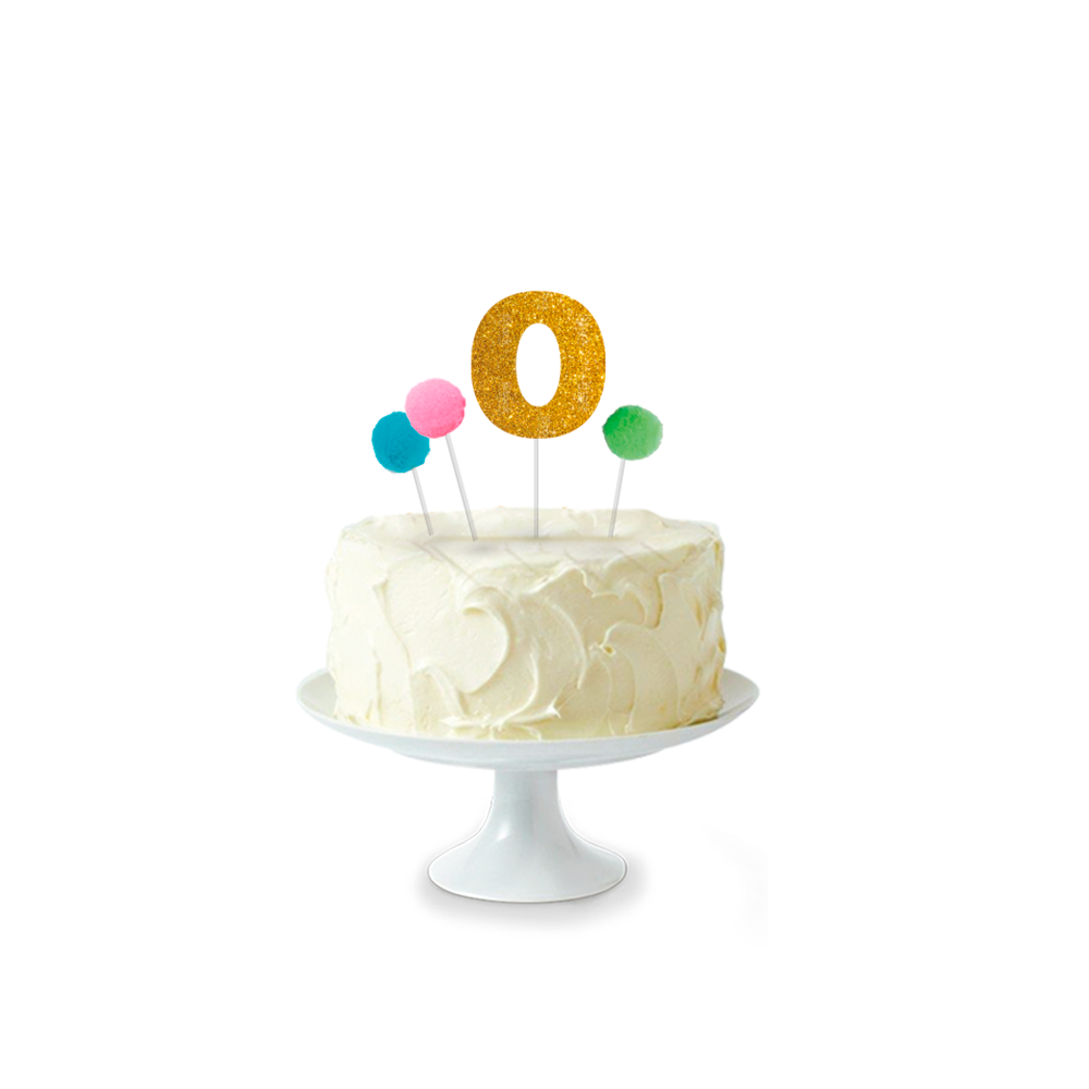 TOPO DE BOLO EVA NÚMERO 0