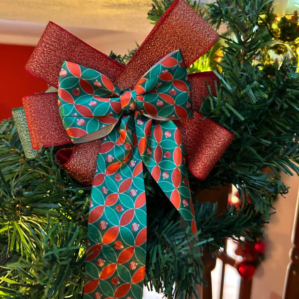 Galeria de imagens Fita Natal Estampada