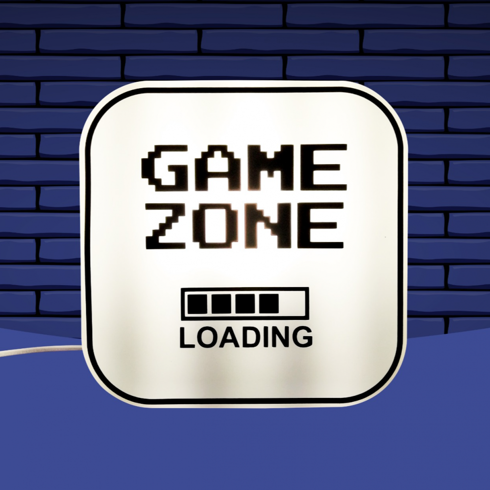 Box Luminária - Game Zone