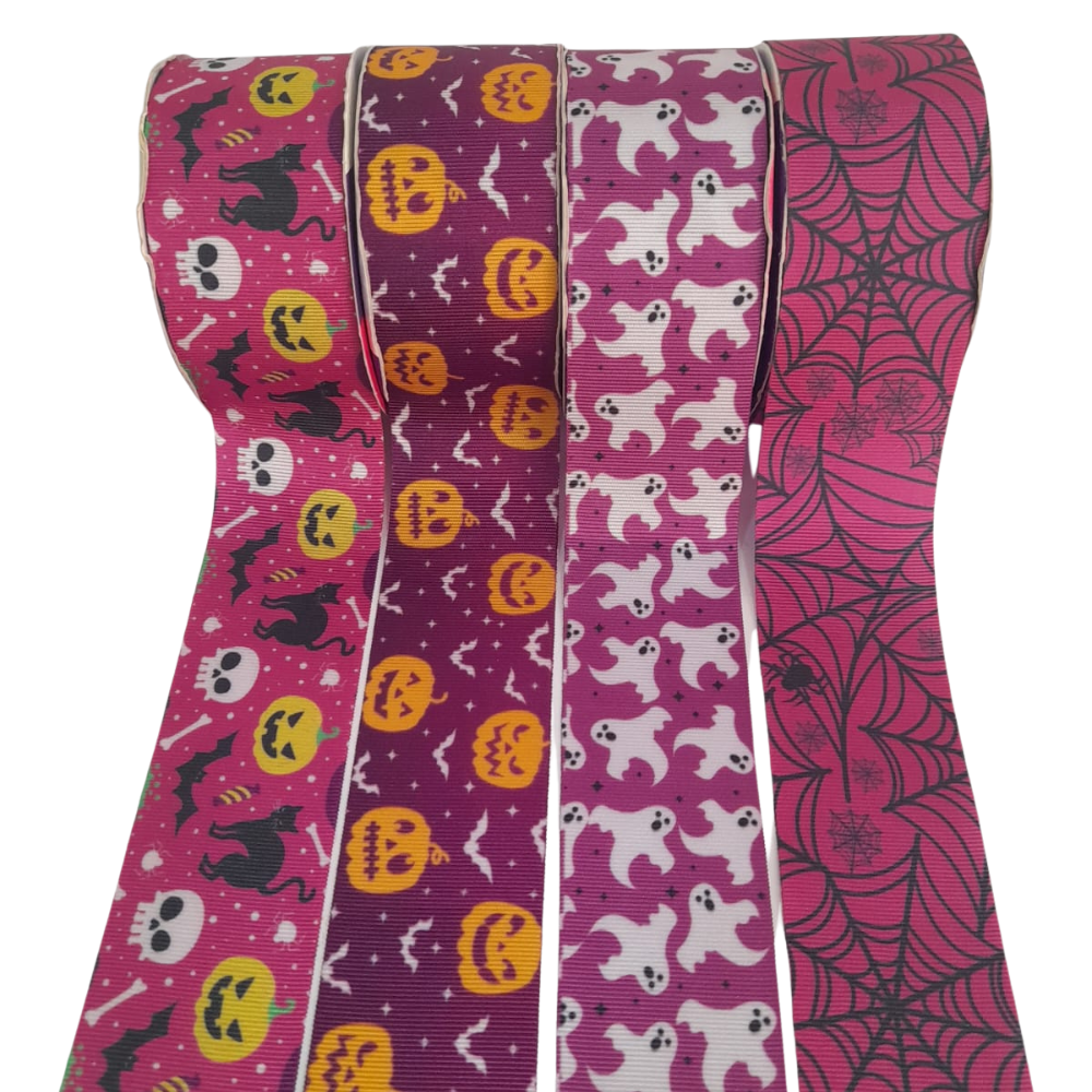 Galeria de imagens Fita Halloween Estampada