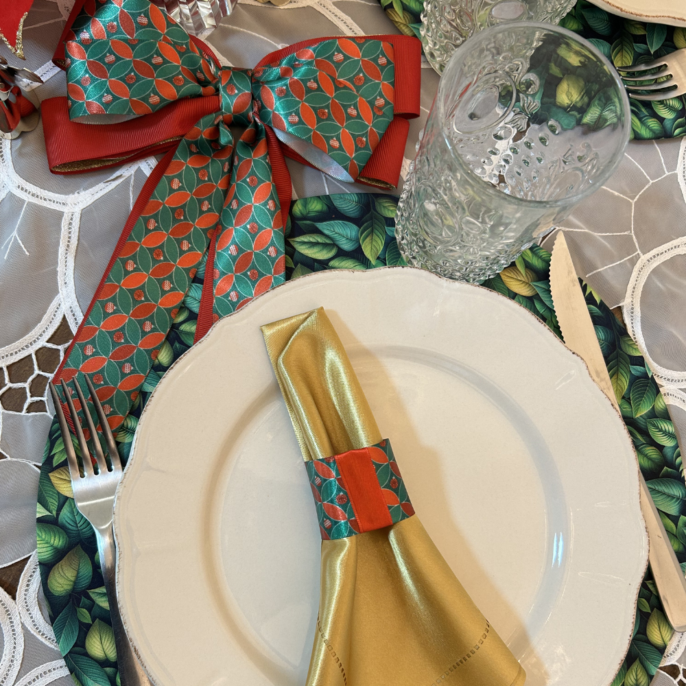 Galeria de imagens Fita Natal Estampada
