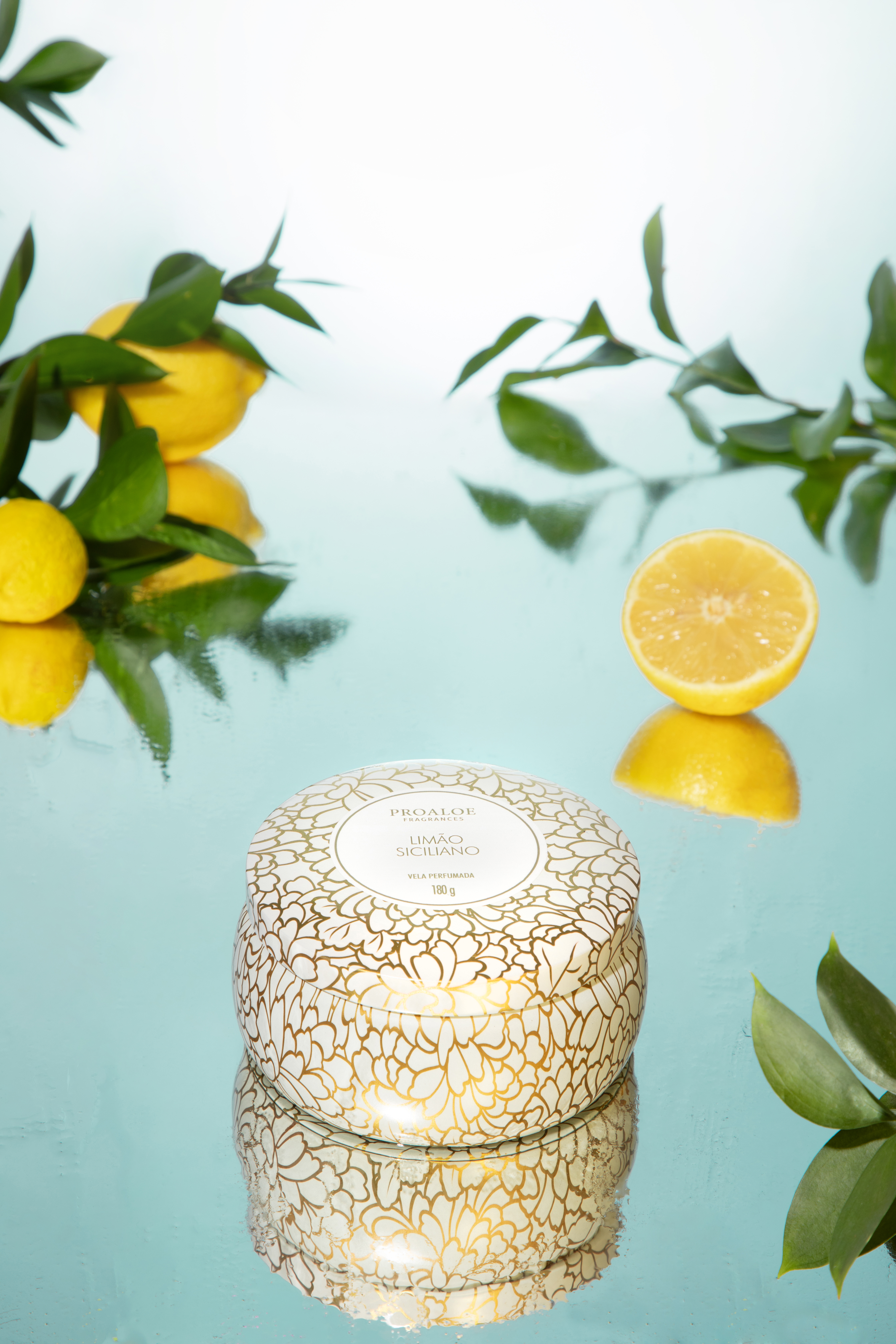 Galeria de imagens Linha Limão Siciliano - Difusor de Varetas, Home Spray, Sabonete Líquido, Água Perfumada, Vela Aromática, Sachet Aromático, Essência para Aromatizador Elétrico, Kits-Presentes e mais