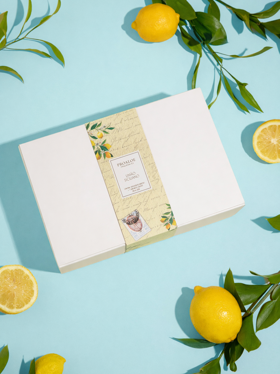 Galeria de imagens Linha Limão Siciliano - Difusor de Varetas, Home Spray, Sabonete Líquido, Água Perfumada, Vela Aromática, Sachet Aromático, Essência para Aromatizador Elétrico, Kits-Presentes e mais