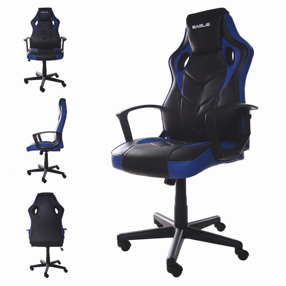 Cadeira Gamer EagleX S1 Azul