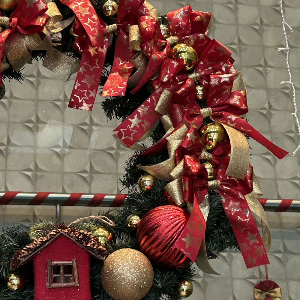 Galeria de imagens Fita Natal Estampada