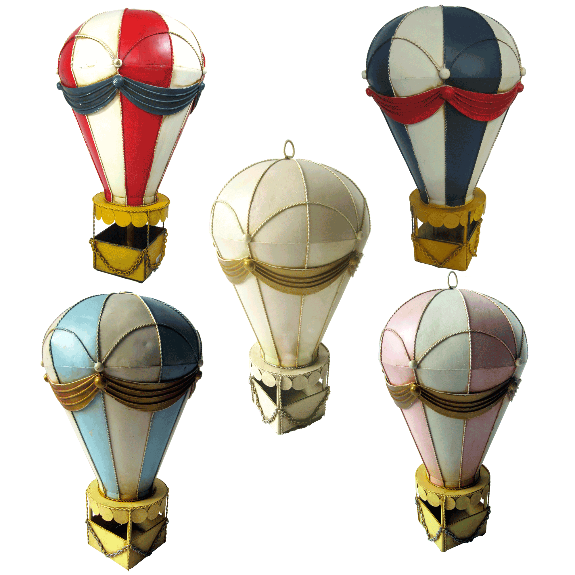 Balões Vintage em Metal 50 cm