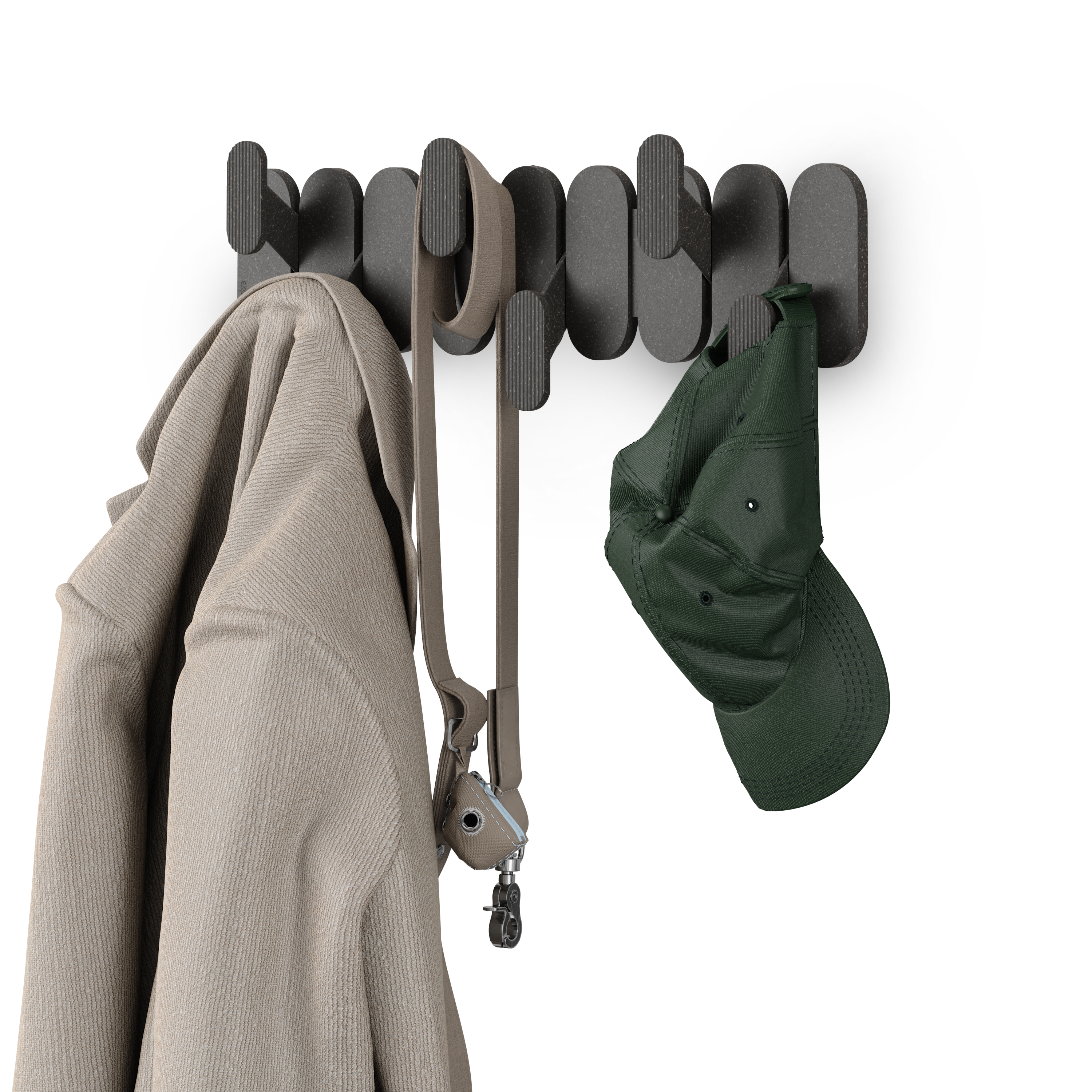 Galeria de imagens Cabideiro de parede Umbra Tempo 6